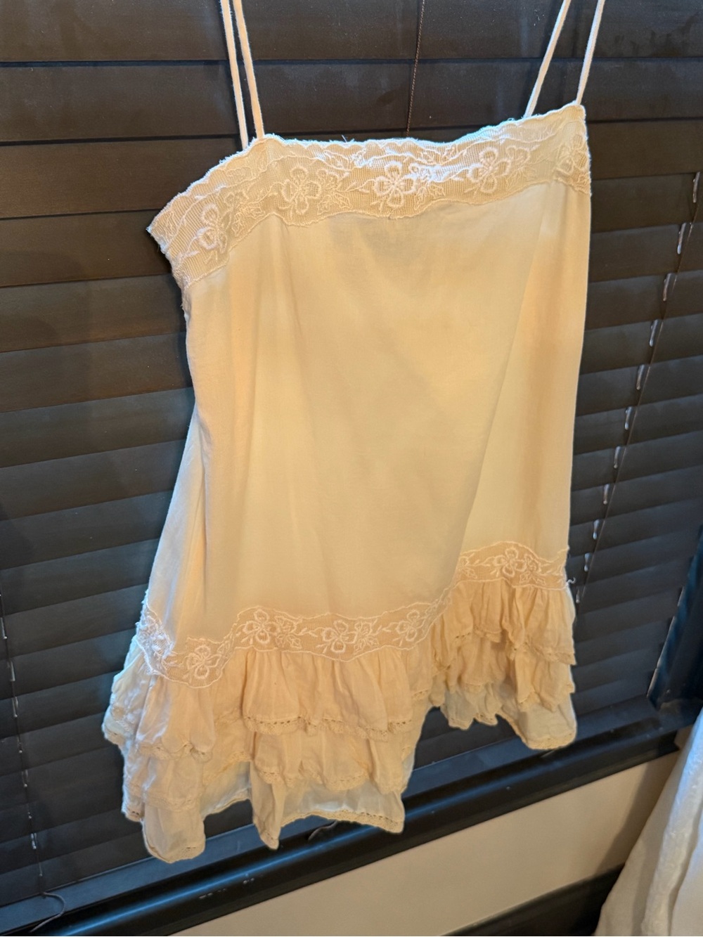 Lace detail Zara mini dress